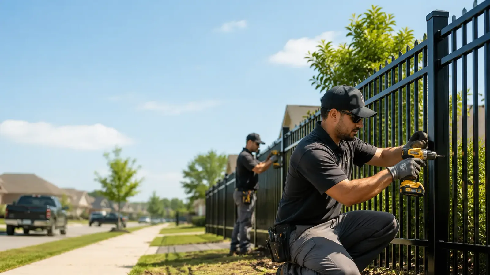 Metal Fence Installation in Saint Marys, WV